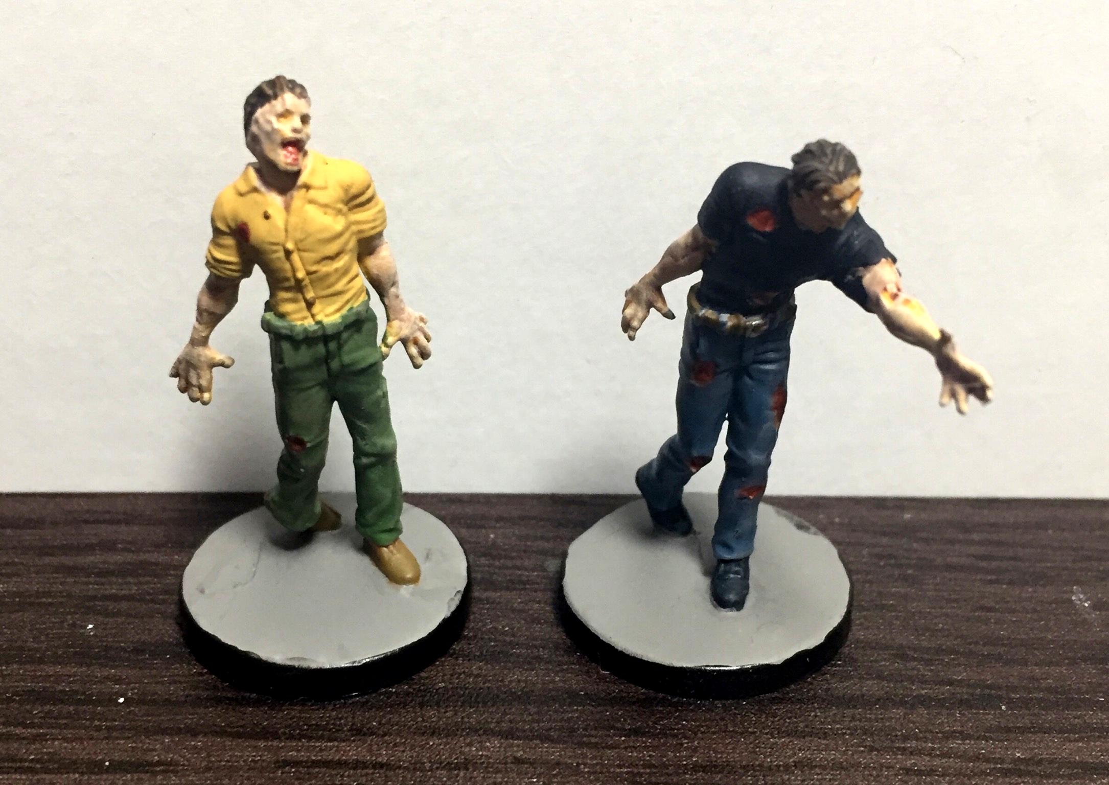 Miniature Zombie Resident Evil Board Game Steamforged G300 - Occasion